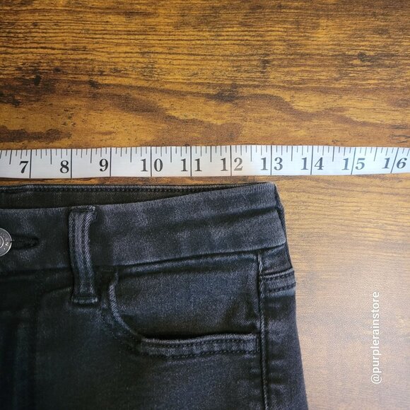 American Eagle Jeans 4 S Jegging Curvy Highest Rise Next Level Stretch Black - Picture 7 of 12